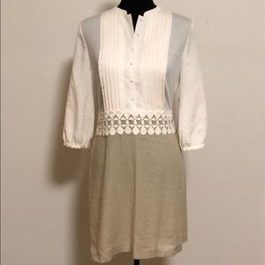 Kensie Dresses - New Kensie Linen combo dress size medium Kensie Dresses - New Kensie Linen combo dress size medium